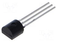 Transistor: NPN; bipolar; 45V; 0.8A; 0.625W; TO92 LUGUANG ELECTRONIC