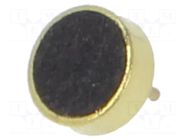 Microphone; electret; 100Hz÷10kHz; 2.2kΩ; -42dB; Ø4x1.5mm; 500uA Same Sky