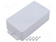 Enclosure: multipurpose; X: 70mm; Y: 125mm; Z: 39mm; COFFER; ABS; grey TEKO