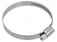 Worm gear clamp; W: 9mm; Clamping: 25÷40mm; steel; WD9; W1 KALE