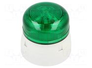 Signaller: lighting; flashing light; white; Flashguard; 11÷35VDC KLAXON SIGNALS