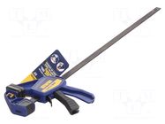 Parallel clamp; max.605mm; Features: one-touch operation IRWIN
