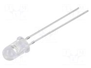 LED; green; 5mm; 8400÷10000mcd; 90°; Front: convex; 2.7÷3VDC; 150mW OPTOSUPPLY