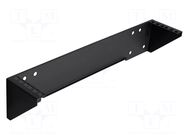 Mounting rack; black; Height: 2U; Standard: 19" LOGILINK