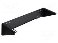 Mounting rack; black; Height: 3U; Standard: 19" LOGILINK