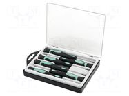 Kit: screwdrivers; precision; Phillips,slot,Torx®; 6pcs. LOGILINK