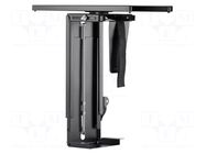 Adjustable desk handle; black; 10kg LOGILINK