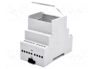 Enclosure: for DIN rail mounting; No.of mod: 3 ELBAG
