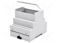 Enclosure: for DIN rail mounting; No.of mod: 4 ELBAG