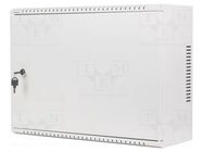 Enclosure: rack cabinet; Standard: 19"; 4U; grey; Z: 200mm; X: 540mm LANBERG