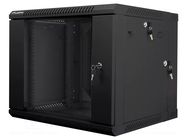 Enclosure: rack cabinet; Standard: 19"; 9U; black; Z: 600mm; X: 600mm LANBERG