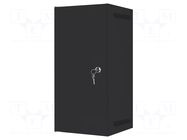 Enclosure: rack cabinet; Standard: 10"; 12U; black; Z: 310mm LANBERG