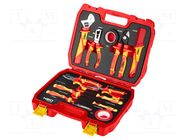 Kit: general purpose; case; for electricians; 1kV; 13pcs. NEO TOOLS