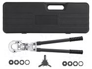 Kit: designed for terminal crimping; Application: for PEX pipes NEO TOOLS