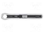 Wrench; adjustable,box; Chrom-vanadium steel; double-sided NEO TOOLS