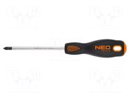 Screwdriver; Pozidriv®; PZ1; 100mm NEO TOOLS