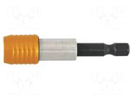 Holder; 1/4"; Overall len: 65mm; magnetic NEO TOOLS