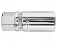 Socket; for spark plugs; 21mm; 1/2" NEO TOOLS