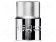 Socket; 12-angles,socket spanner; 21mm; 3/4" NEO TOOLS