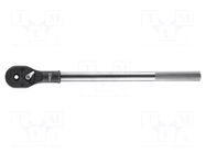 Rattle; 3/4"; Chrom-vanadium steel; 500mm; Teeth: 24 NEO TOOLS