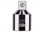 Reduction; Size: 1/2"M,3/4"F NEO TOOLS