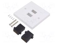 Connector: HDMI; socket; HDMI socket x2,both sides LOGILINK