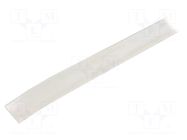Heat shrink sleeve; glueless; 2: 1; 16mm; transparent; polyolefine TASKER