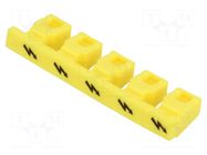 Rail mounted connector EEA2.5-05P-18 DEGSON ELECTRONICS
