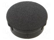 Stopper; H: 6.4mm; push-in,snap-fastener; Flange dia: 13.5mm ESSENTRA