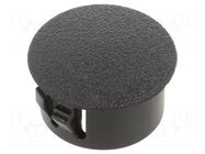 Stopper; H: 10.3mm; push-in,snap-fastener; Flange dia: 18.2mm ESSENTRA