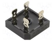 Bridge rectifier: single-phase; Urmax: 50V; Ufmax: 1.1V; If: 35A DC COMPONENTS
