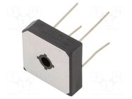 Bridge rectifier: single-phase; Urmax: 1kV; If: 50A; Ifsm: 450A DC COMPONENTS