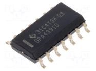 IC: operational amplifier; 4.5MHz; Ch: 4; SO14; reel,tape; IB: 10pA TEXAS INSTRUMENTS