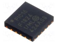 IC: PIC microcontroller; 32MHz; 1.8÷5.5VDC; SMD; QFN16; PIC16; tube MICROCHIP TECHNOLOGY