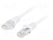 Patch cord; U/UTP; Cat: 6; RJ45 plug,both sides; stranded; Cu; 0.5m LANBERG