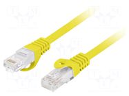 Patch cord; U/UTP; Cat: 6; RJ45 plug,both sides; stranded; Cu; 0.5m LANBERG