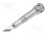 Tip; knife; for gas soldering iron; FUT.SKC-60 ENGINEER