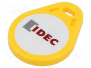 RFID pendant; KW2D; yellow IDEC