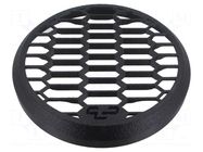Loudspeaker grille; 250mm; PETG BASSER