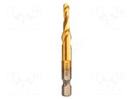 Tap; M5; 0.8; L: 67mm; 1/4"; high speed steel; Ø: 4.2mm NEO TOOLS