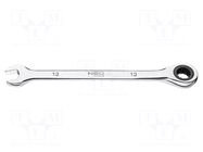 Wrench; combination spanner,with ratchet; 13mm; L: 180mm NEO TOOLS