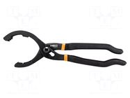 Wrench; for oil filter,bent; 63.5÷116mm NEO TOOLS