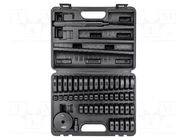 Kit: bearing drivers; 51pcs. NEO TOOLS