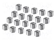 Kit: for thread repair; Kit: threaded insert; Thread: M5; 20pcs. NEO TOOLS