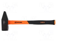 Hammer; fitter type; 415mm; 2kg; fiberglass NEO TOOLS