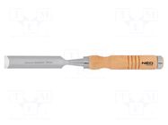 Chisel; Application: wood; Tipwidth: 24mm; L: 270mm NEO TOOLS
