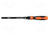 Hacksaw blade; holder; metal; 300mm NEO TOOLS