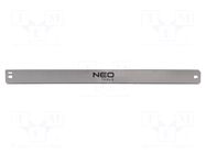 Single sided; metal; 600mm; Accessories: hacksaw blade NEO TOOLS