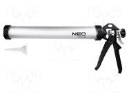Caulking gun; 485mm; for silicones NEO TOOLS