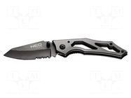 Knife; 167mm; locked blade; folding NEO TOOLS